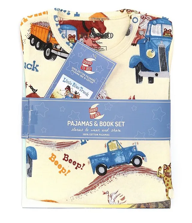 Little blue store truck pjs
