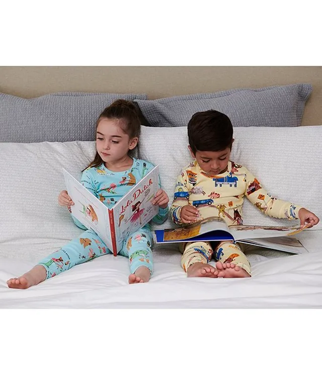 Little blue store truck pjs