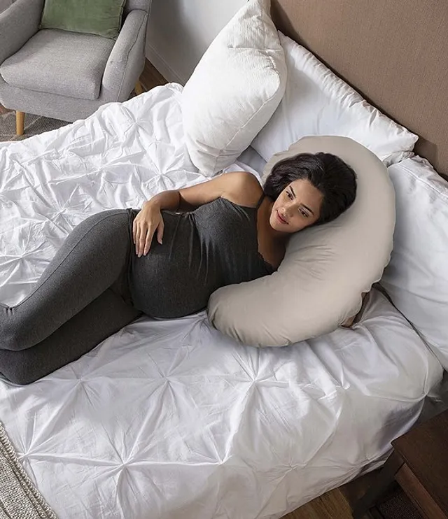 Boppy Cuddle Pregnancy Pillow with Organic Cotton Cover Pueblo Mall