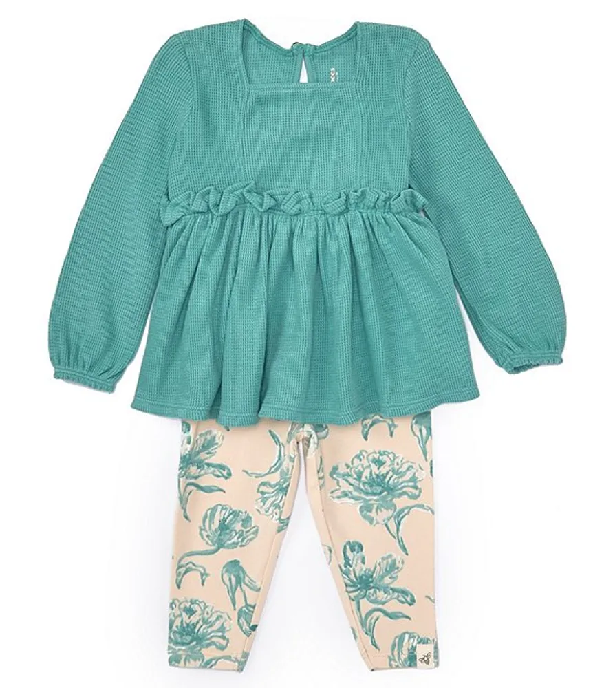 Burt s Bees Baby Girls Newborn 24 Months Long Sleeve Solid Thermal
