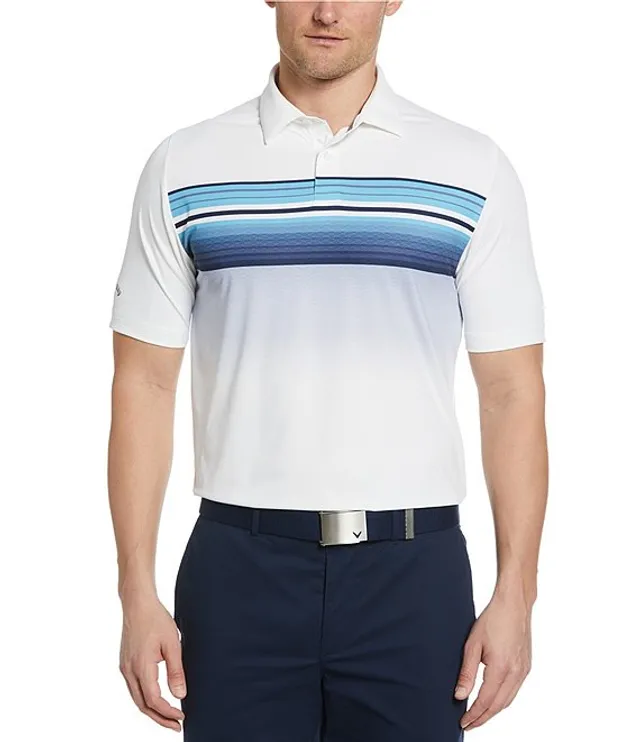 Callaway Short Sleeve Fluid Stripe Golf Polo Shirt | Hamilton Place