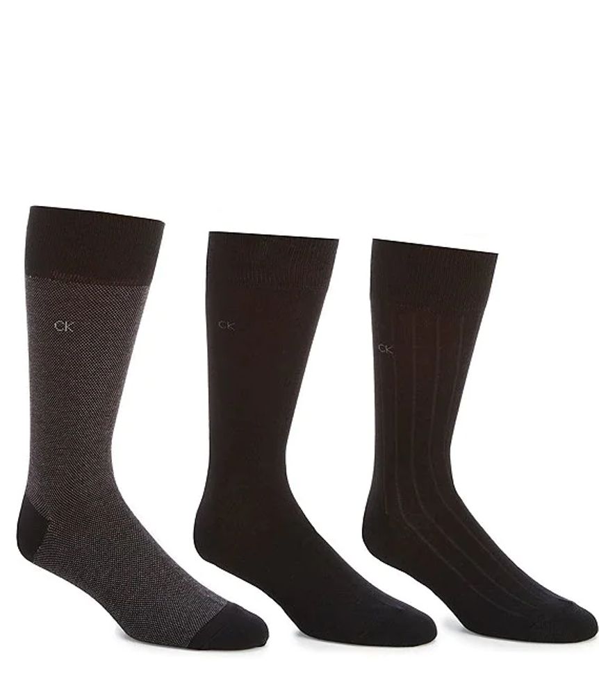 calvin klein black dress socks