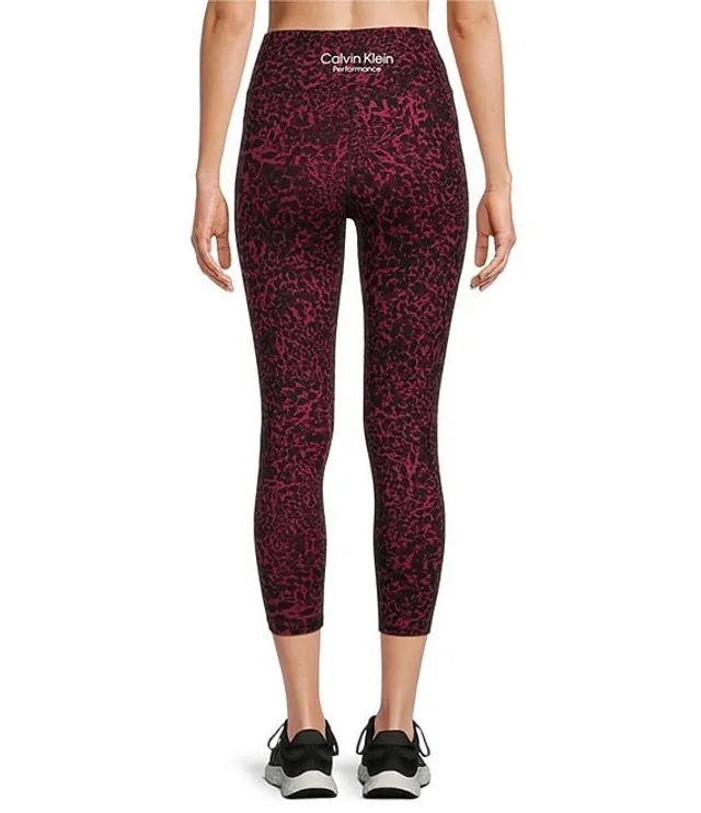 Calvin Klein Performance High Waisted 7 8 Peached Interlock Knit