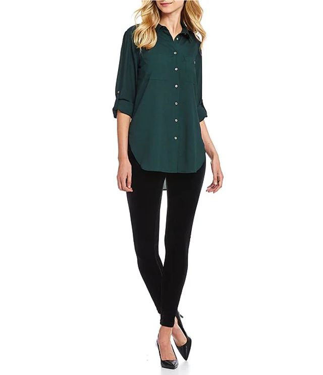 Calvin klein top velvet leggings