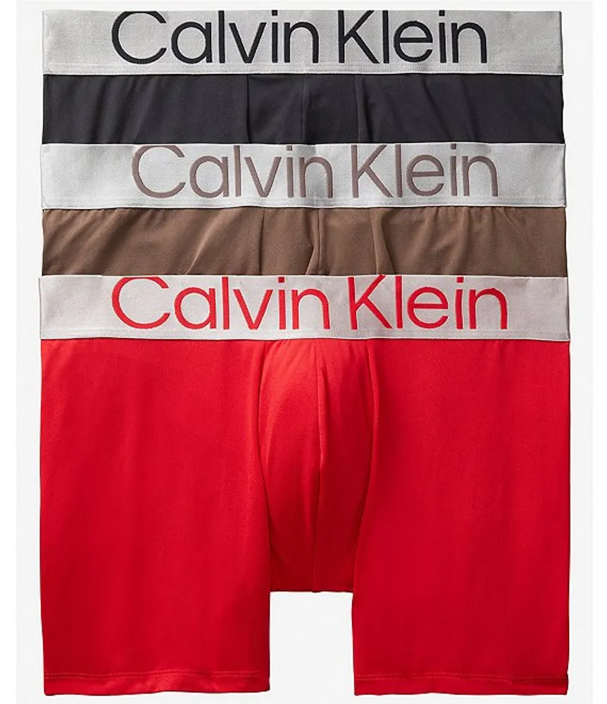 Calvin Klein Sustainable Steel Micro Boxer Briefs 3-Pack | Hamilton Place