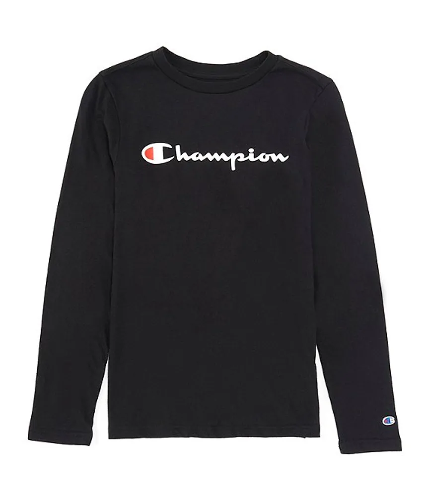 Boys champion hot sale long sleeve