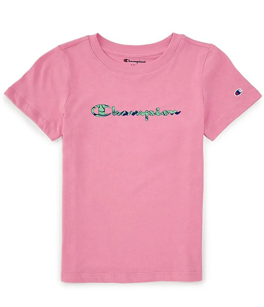 Champion tshirt pink clearance
