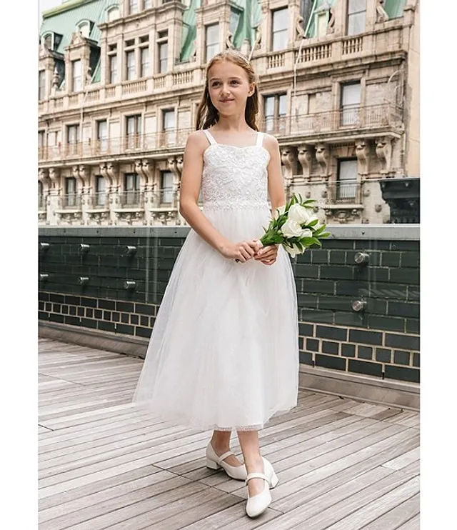 Chantilly place white dress top