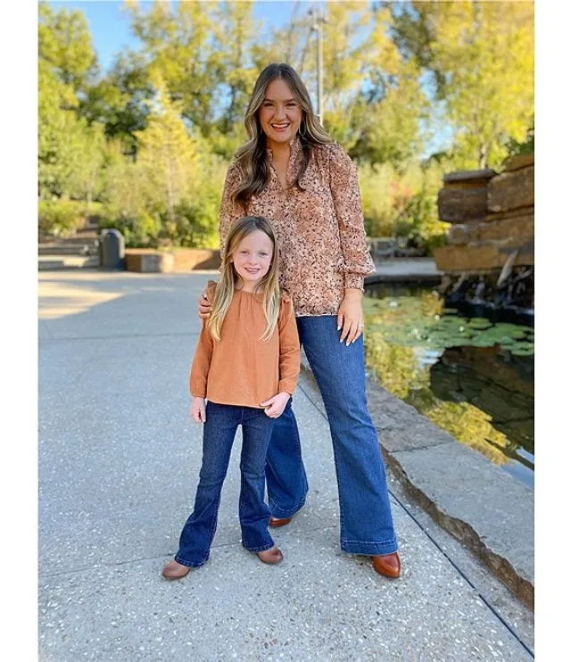 Chelsea Violet Baby Girls 12 24 Months Pull On Flare Denim Jeans