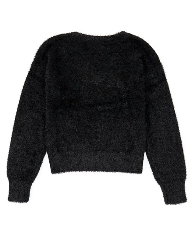 Chelsea Violet Big Girls 7 16 Eyelash Sweater CoolSprings Galleria