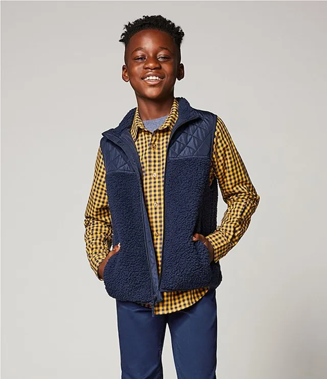 Sherpa shop vest boys