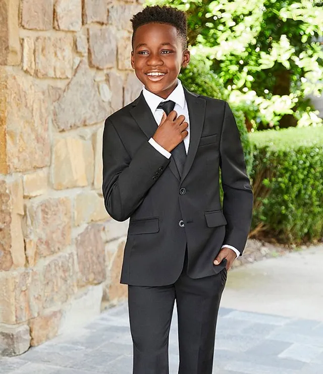 Boys black dress jacket online