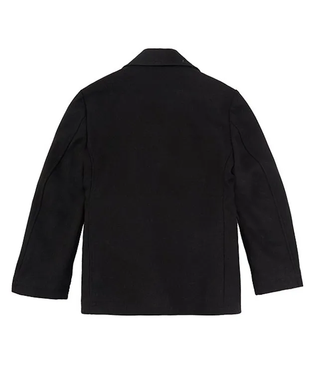 Class Club Big Boys 8 20 Long Sleeve Wool Blend Peacoat Hamilton