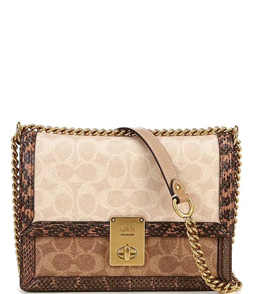 Share more than 119 coach turnlock shoulder bag super hot kidsdream