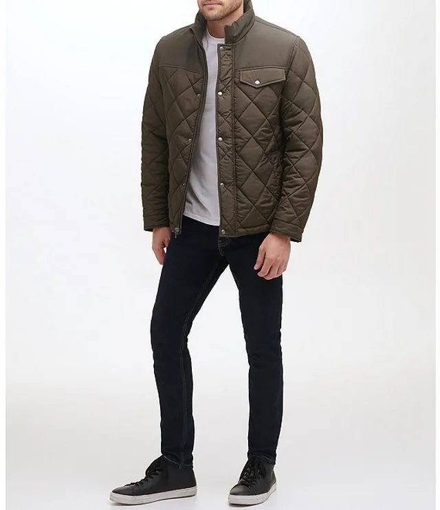 Cole haan mixed hotsell media quilted jacket