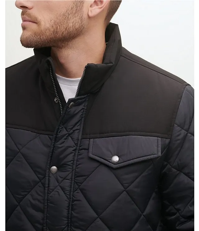 Cole haan mixed hotsell media quilted jacket