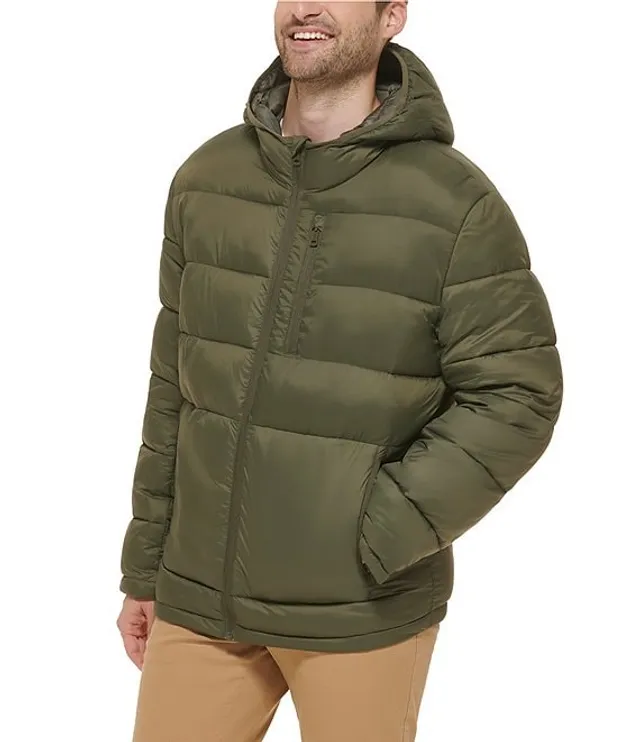 Cole haan men's top hooded puffer jacket