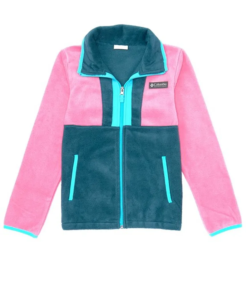 Columbia Little Big Girls 4 18 Back Bowl Long Sleeve Color Block