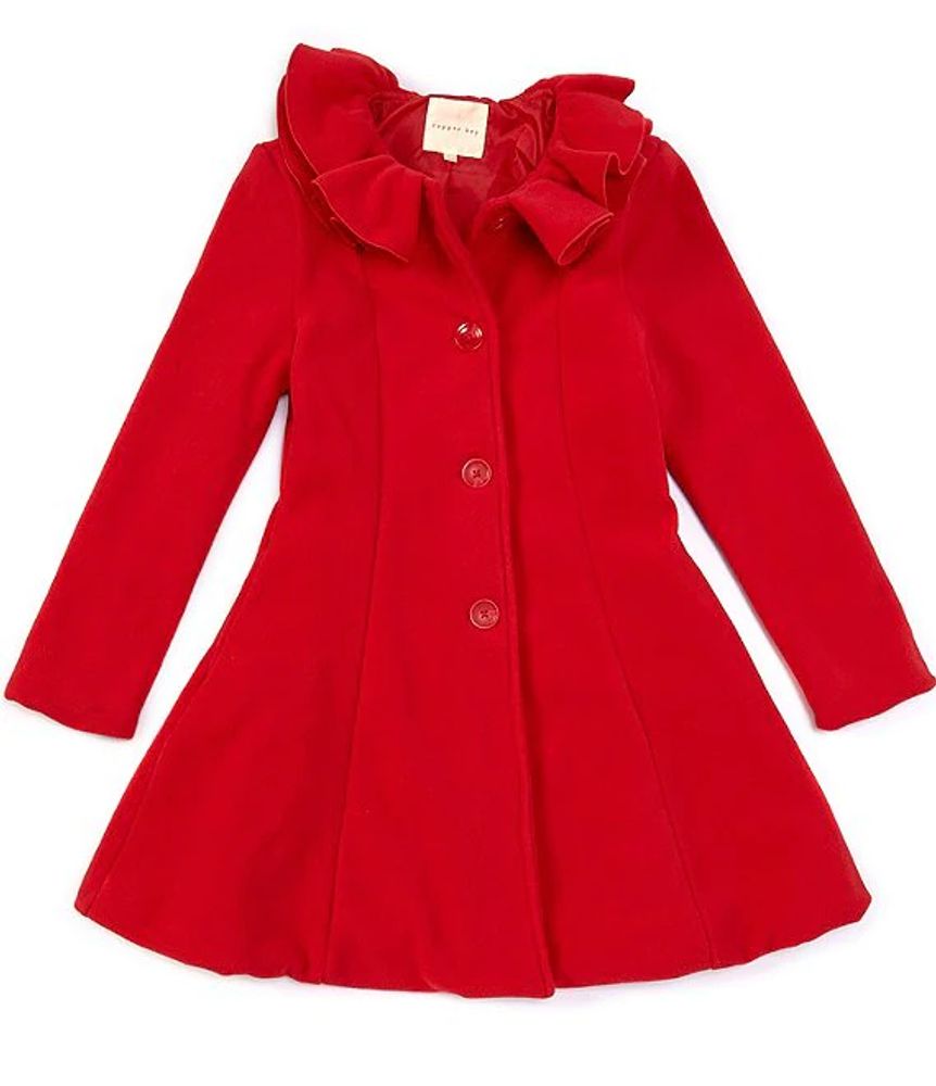 SALE／68%OFF】 Frill big collar coat L alamocirugiaplastica.com