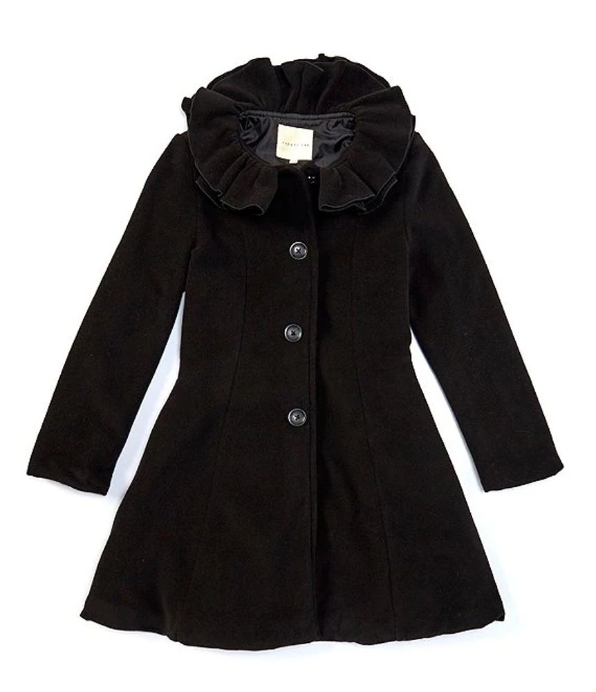 SALE／68%OFF】 Frill big collar coat L alamocirugiaplastica.com