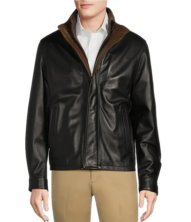 Cremieux lambskin leather jacket outlet
