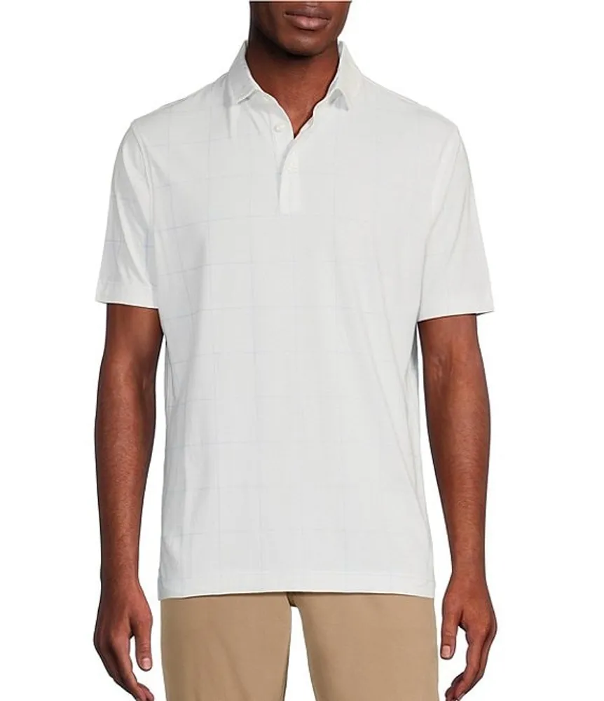 Cremieux Blue Label Check Print Regular Fit Short Sleeve Jersey