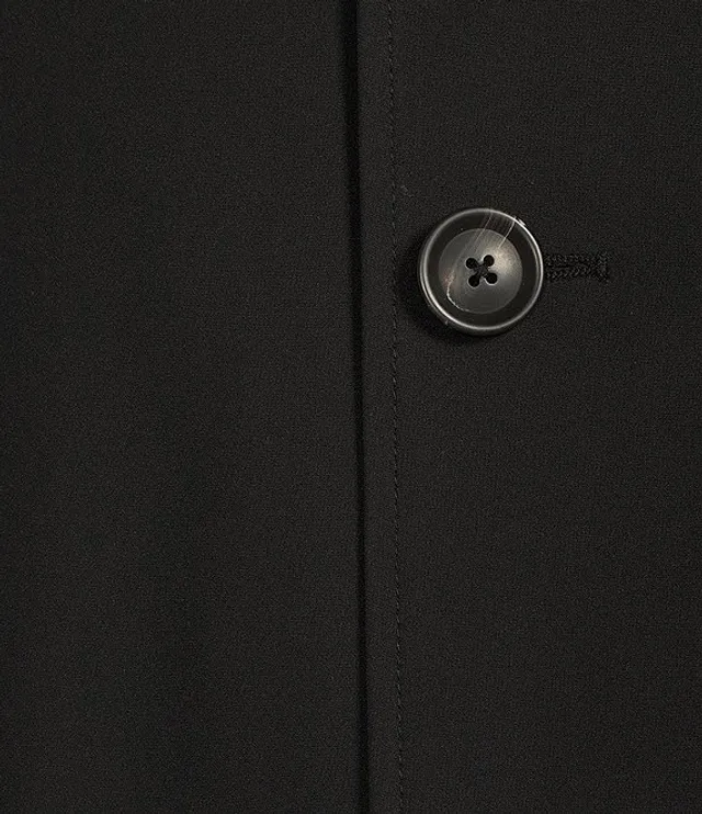 Joseph abboud black classic fit raincoat online