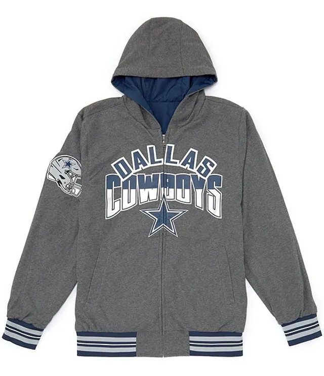 Dallas cowboys reversible hoodie top