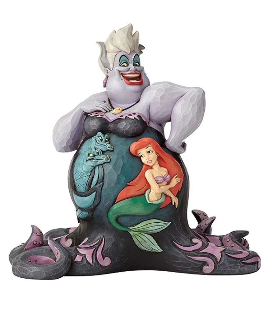 Jim Shore Disney Traditions By Jim Shore Deep Trouble Ursula From The Little Mermaid Figurine 