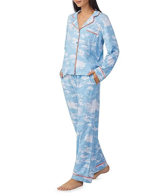 Dkny notch sales collar pj set