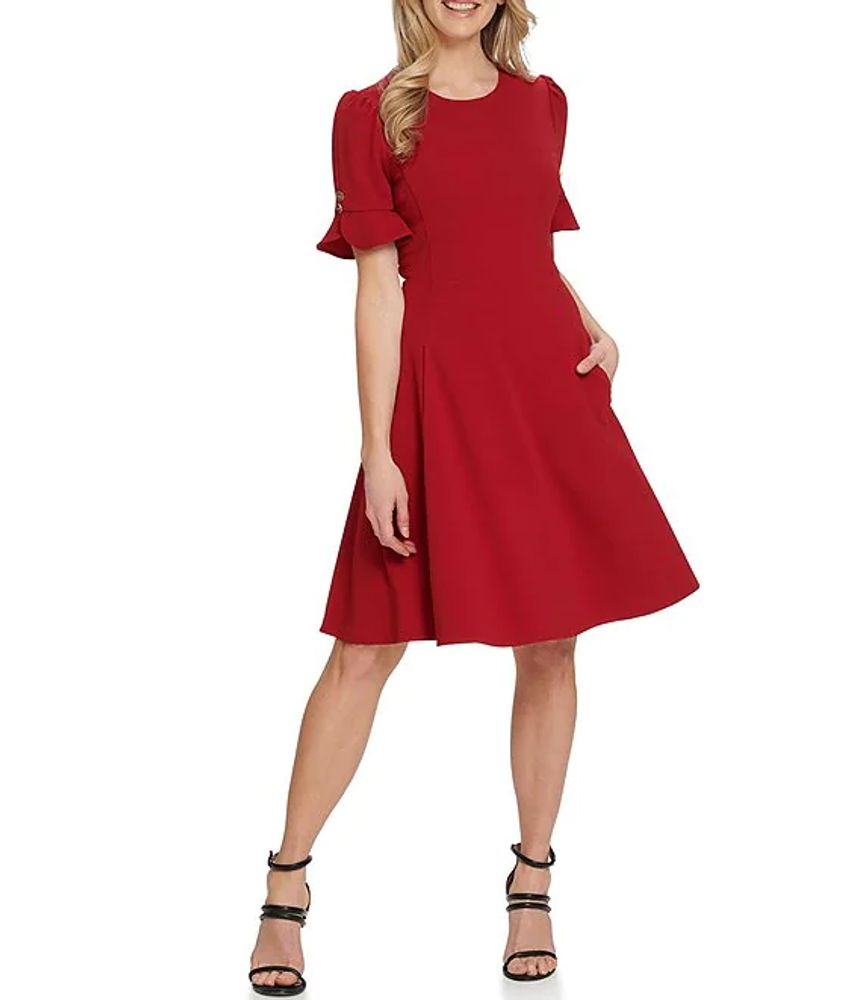 TULIP SLEEVE I LINE DRESS | www.visadoctor.in