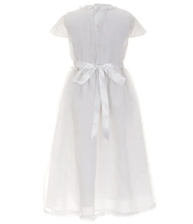 Edgehill Collection Big Girls 7 10 Round Neck Short Sleeve