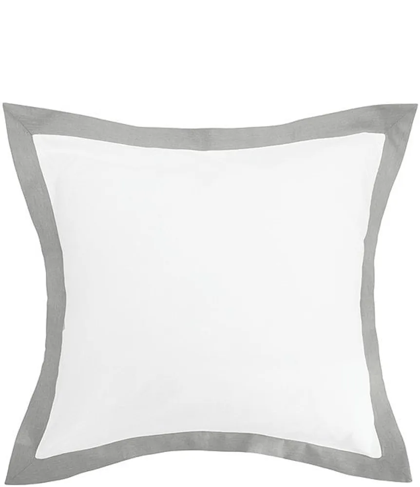 ELISABETH YORK Digby Cotton Chambray Euro Sham Hamilton Place