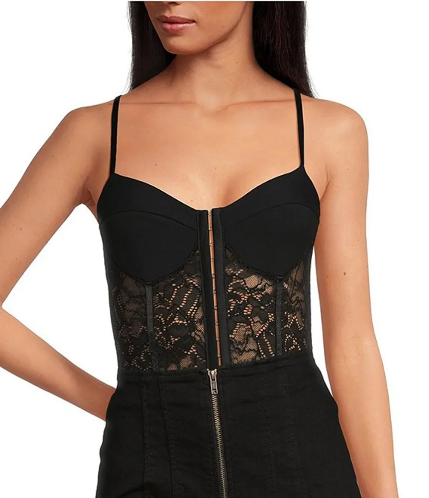 Free people clearance lace bodysuit