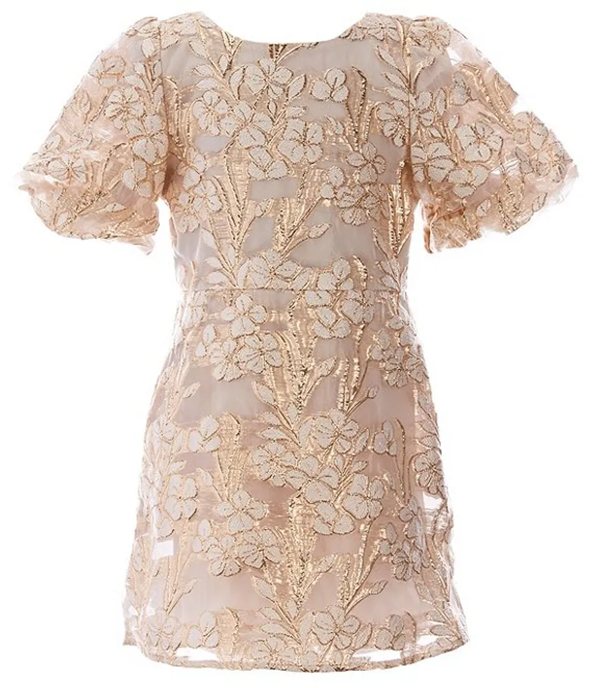 Dillards discount metallic dress
