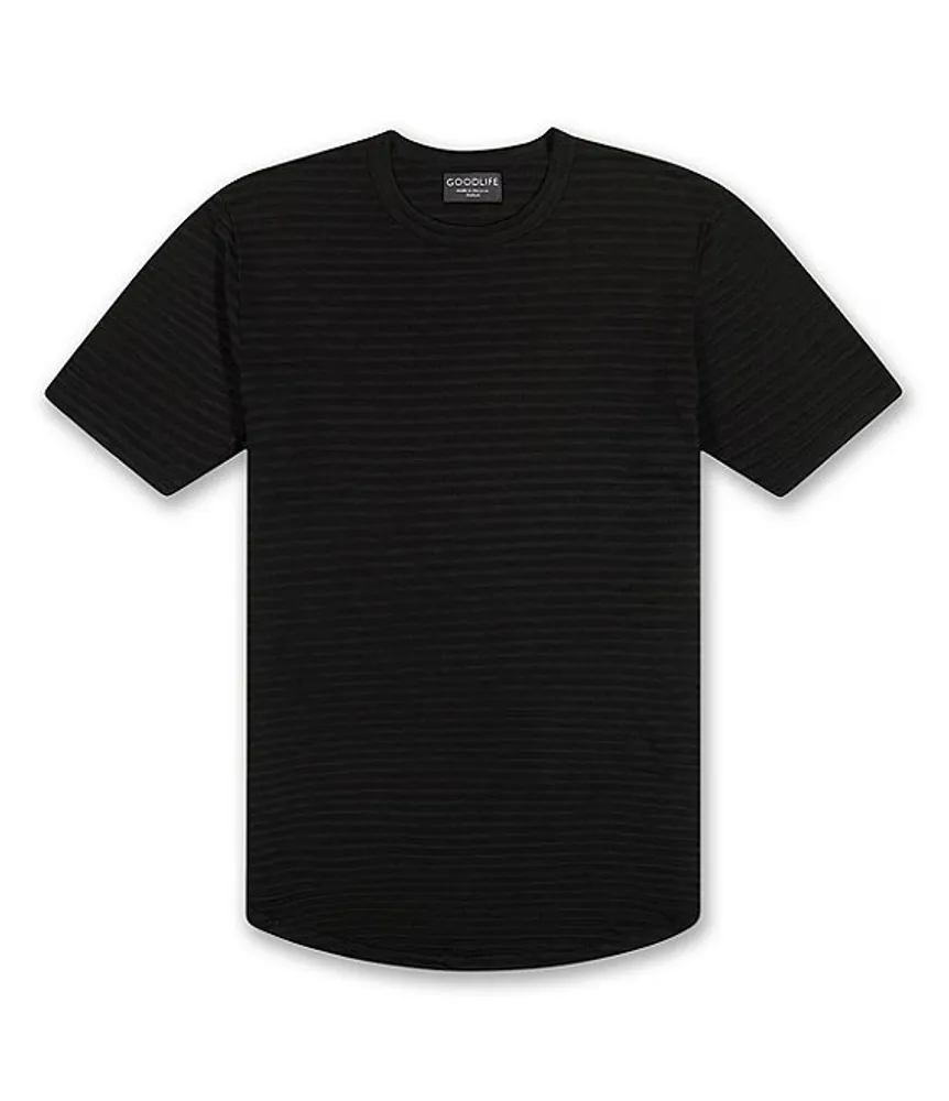 Slim fit scallop tee discount