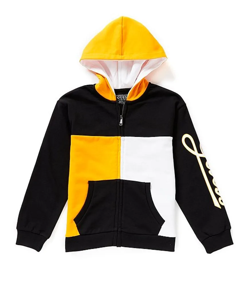 Guess colorblock sales pullover hoodie