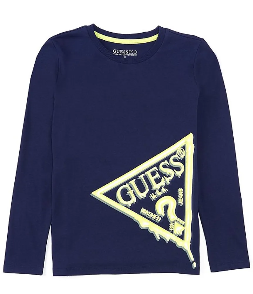 Guess clearance blue shirt