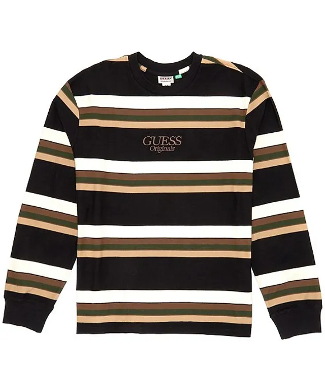 Guess long shop sleeve striped