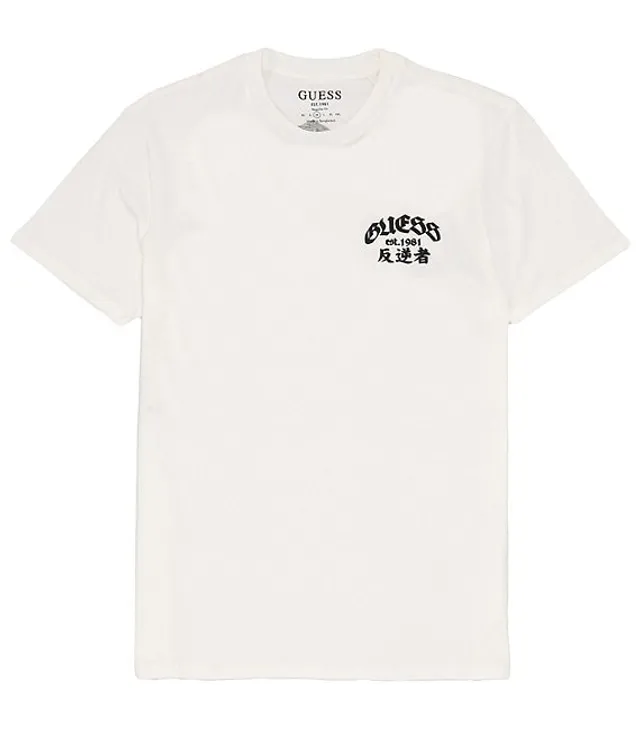 Guess eagle shirt top