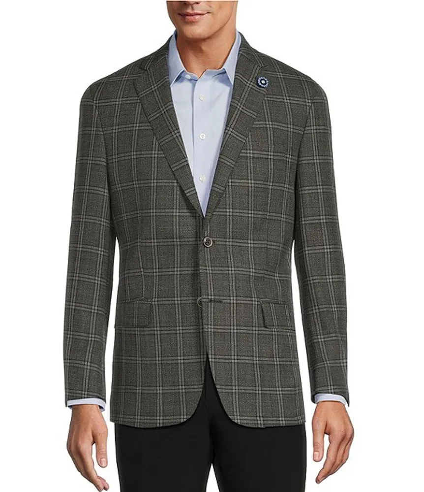 Hart Schaffner Marx New York Modern Fit Plaid Sport Coat