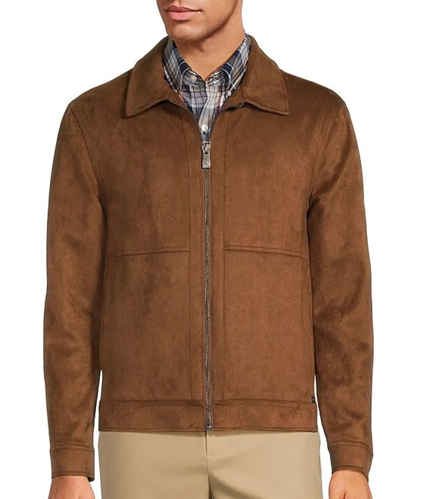 Cutter and buck suede on sale jacket