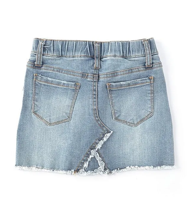 Jean on sale skirt dillards