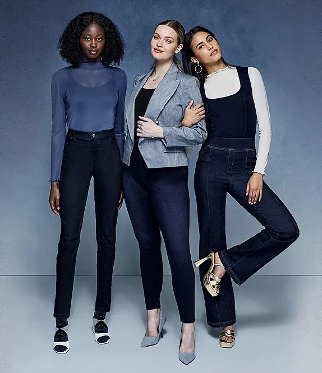 HUE Polished Denim Bootcut Leggings The Shops at Willow Bend