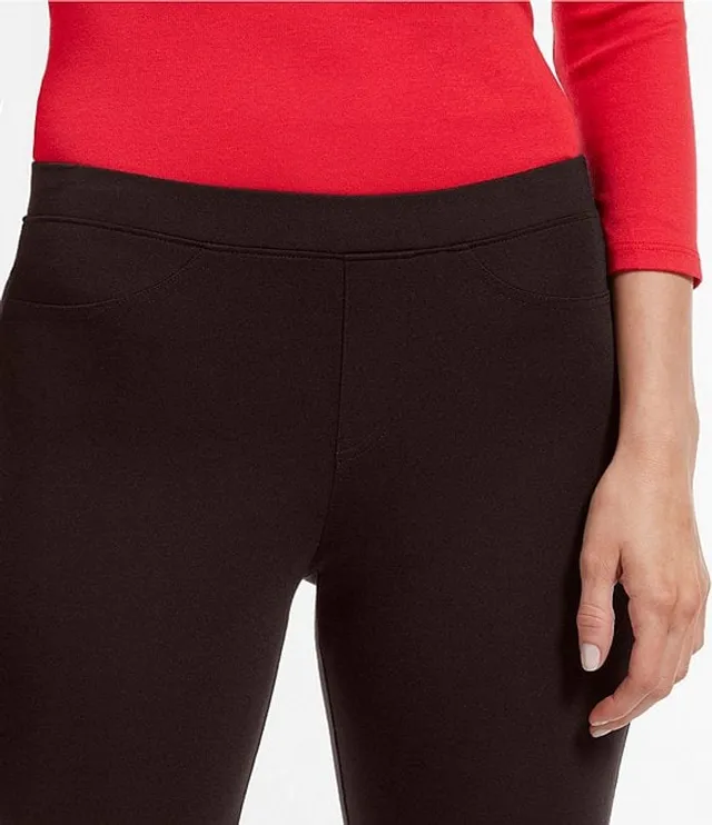 HUE Ponte Mid Rise Full Length Leggings Hamilton Place