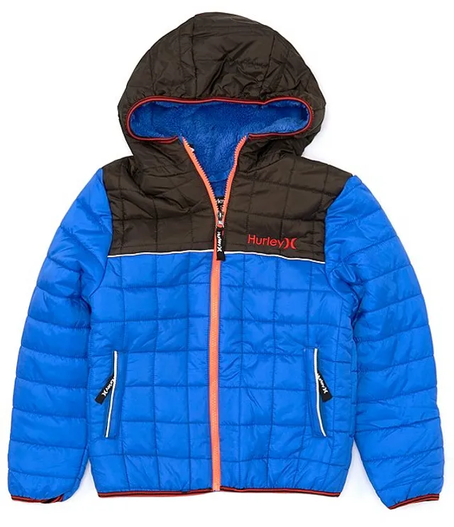 Hurley Big Boys 8-20 Cozy Midweight Puffer Jacket | Hamilton Place