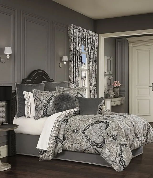 Luciana indigo comforter set top