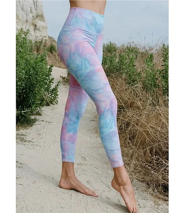 JALA High Waisted Jersey Knit Tie Dye Lounge Leggings Pueblo Mall