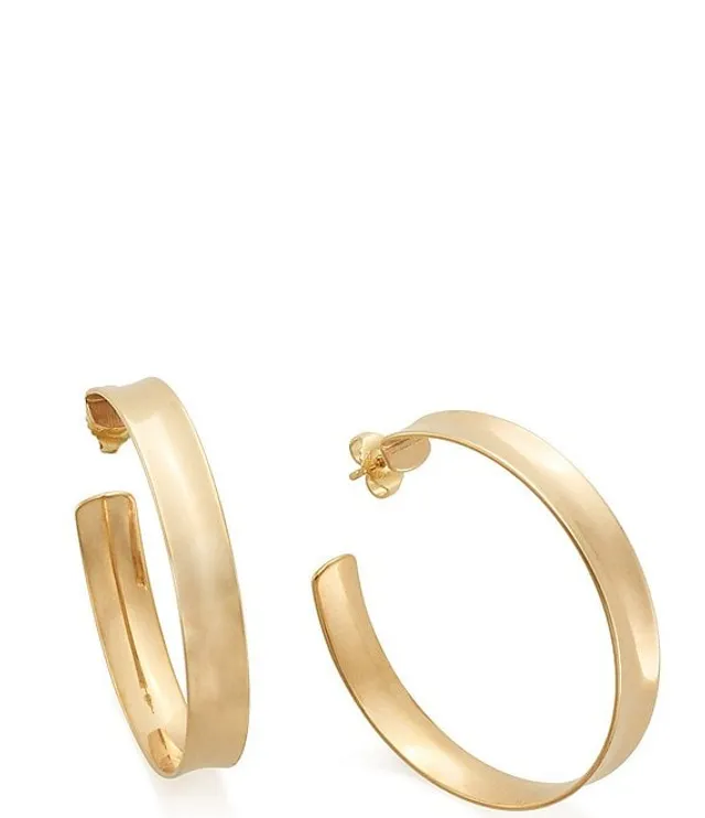 James Avery 14K Gold Bold Hoop Earrings Hamilton Place