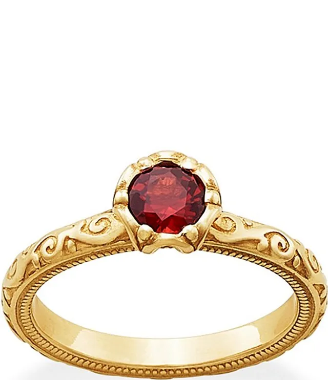 James avery ruby on sale ring